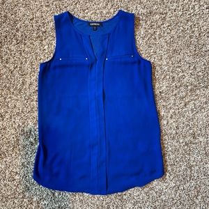 Express sleeveless blouse